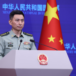 2025年5月上旬国防部例行新闻发布国防部就军事反制发表谈话